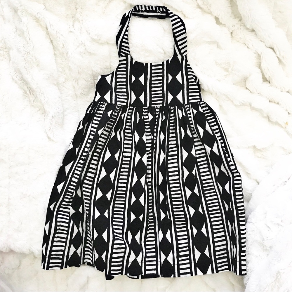 Black & White Maxi Dress